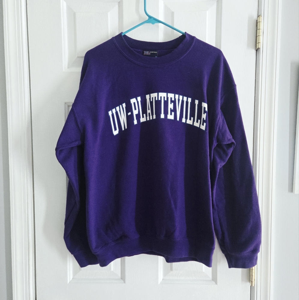 UW-Platteville Purple Sweater